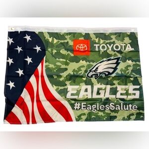 Philadelphia Eagles Salute to Service flag